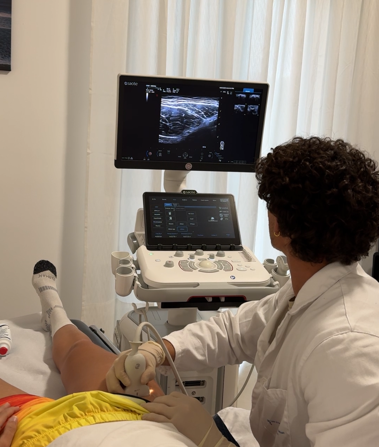 Doctor in consultation